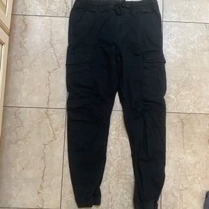 Black H&M cargo pants